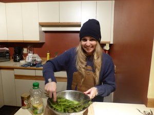 Kitchen help with veges