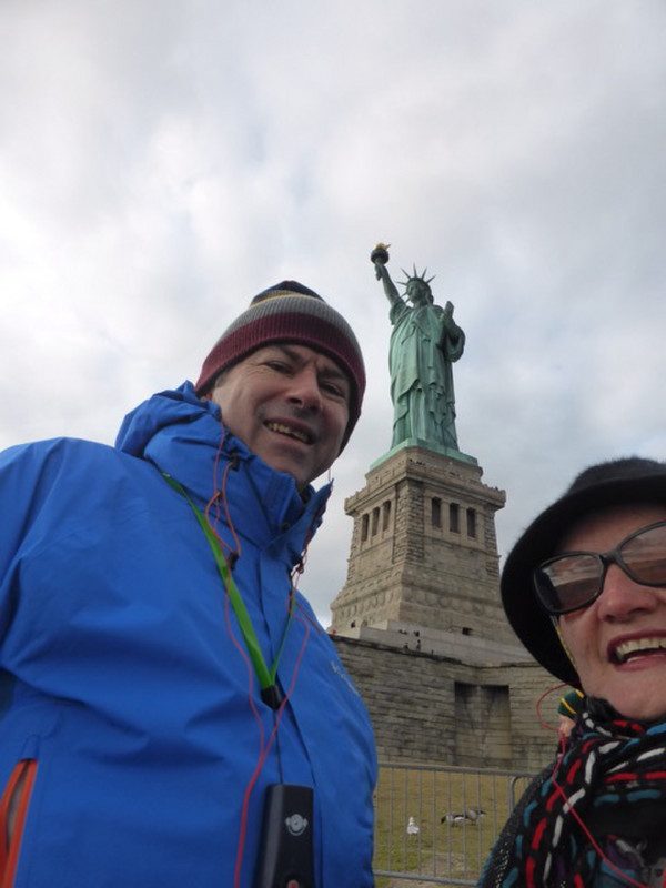 Lady Liberty and us.