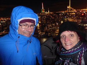 Top of the Rock selfie.