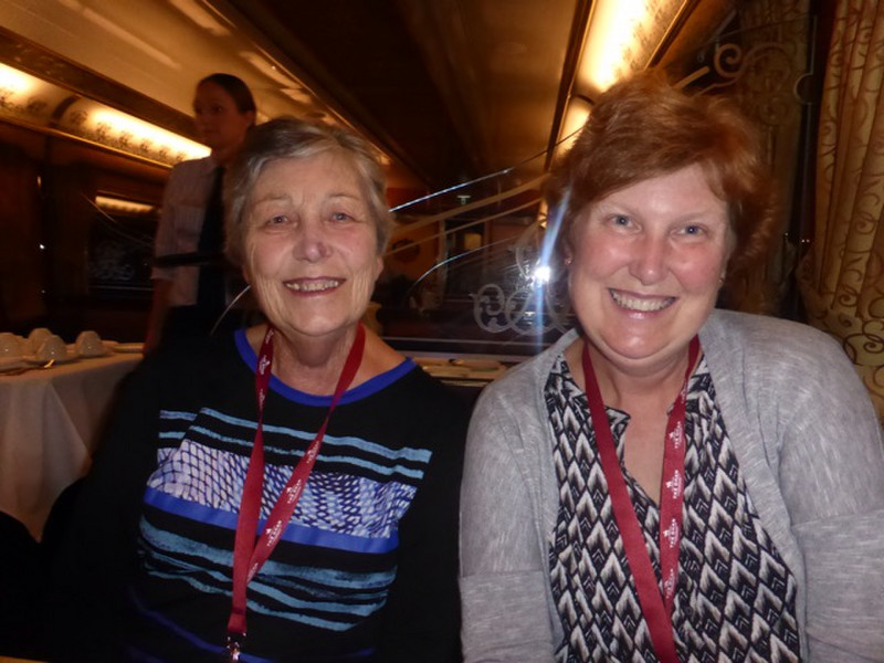 Kiwis..Diana and her 82 year old mum...cheeky fun