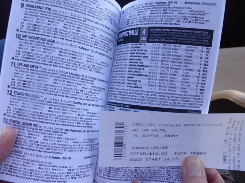 Our omen bet!