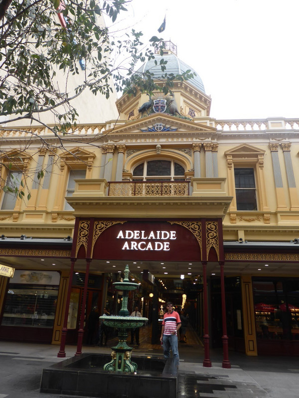 Adelaid Arcade for brekkie