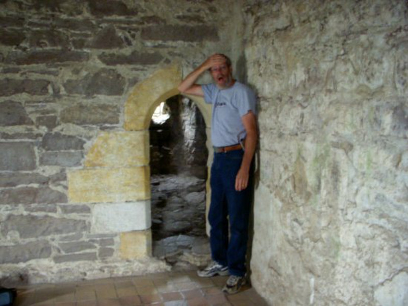 short door in Doune Castle