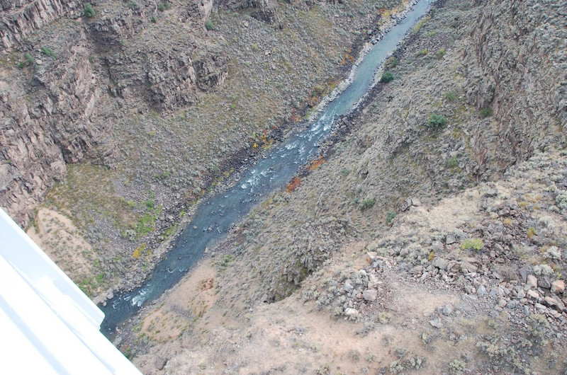 Rio Grande River from 650 feet.