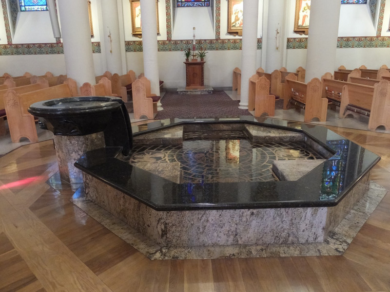 Baptismal font from the Cathedral