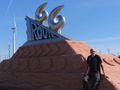 Me and the Route 66 sign.