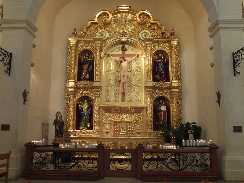Inside San Fernando Cathedral