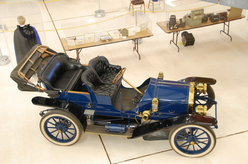 A car at the museum
