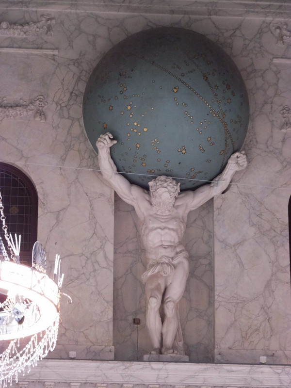 Atlas in the Royal Palace