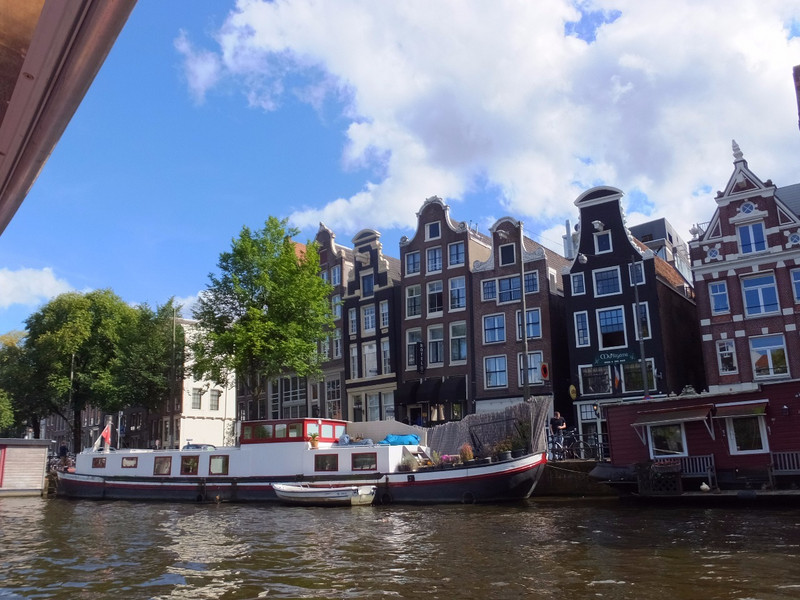 Houses on a canal