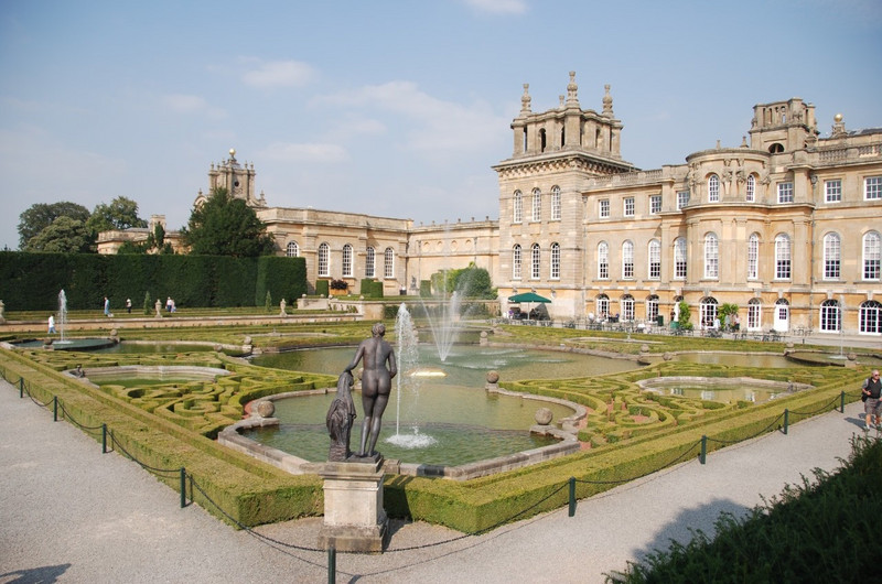 The palace and the gardens