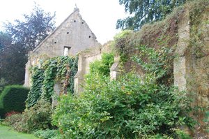 Ruined abbey at Sudeley Castle