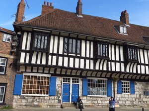 Half timbered house in York
