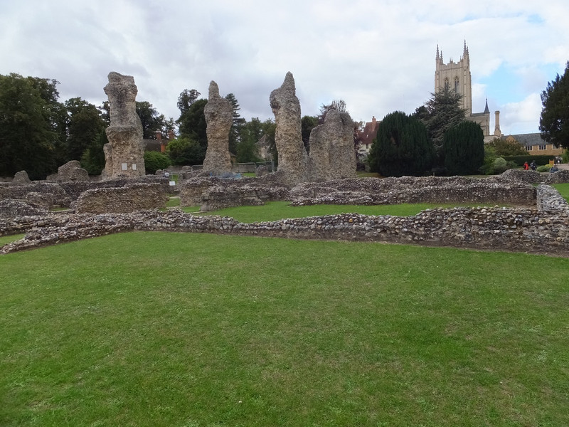Some of the abbey in Bury St. Edmunds