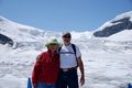 us on the glacier
