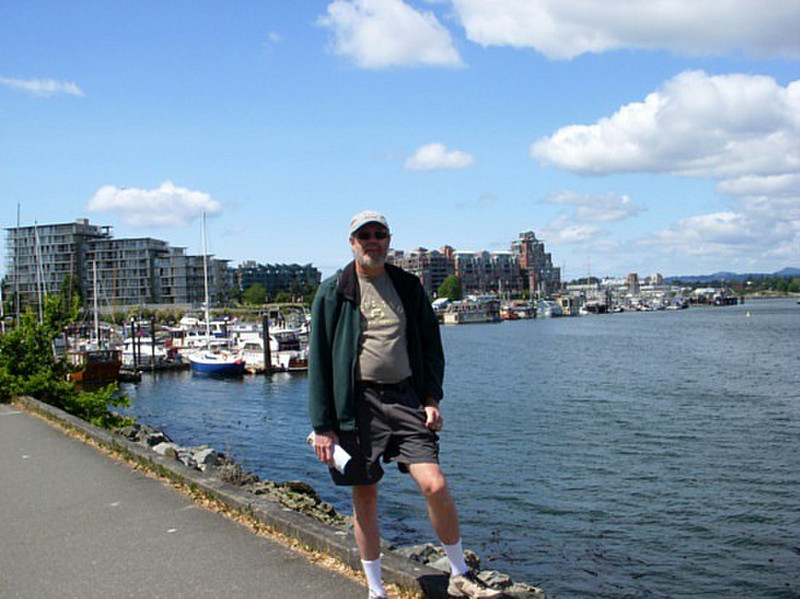 me at Victoria Harbour