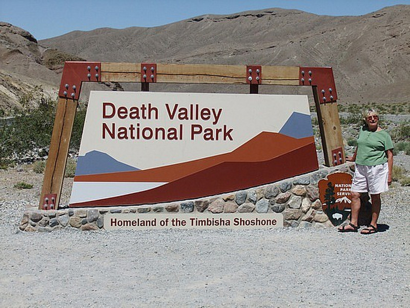 Entrance to Death Valley