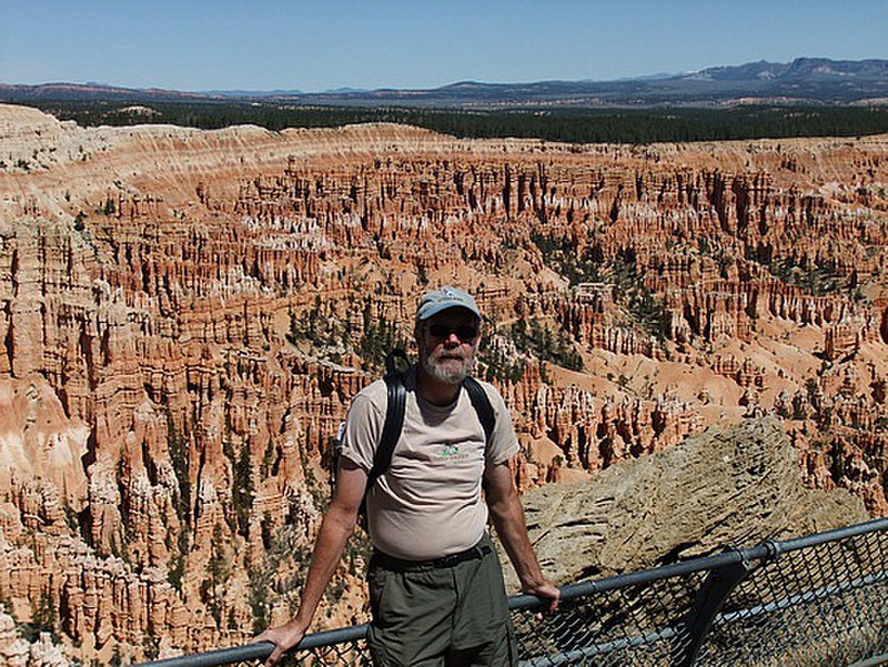 Me in front of the Bryce amphitheater