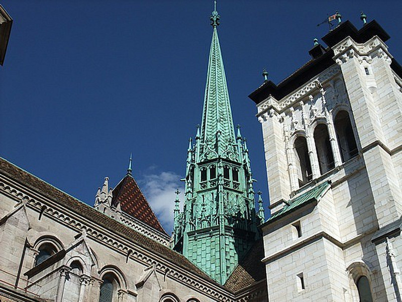 the church steeple