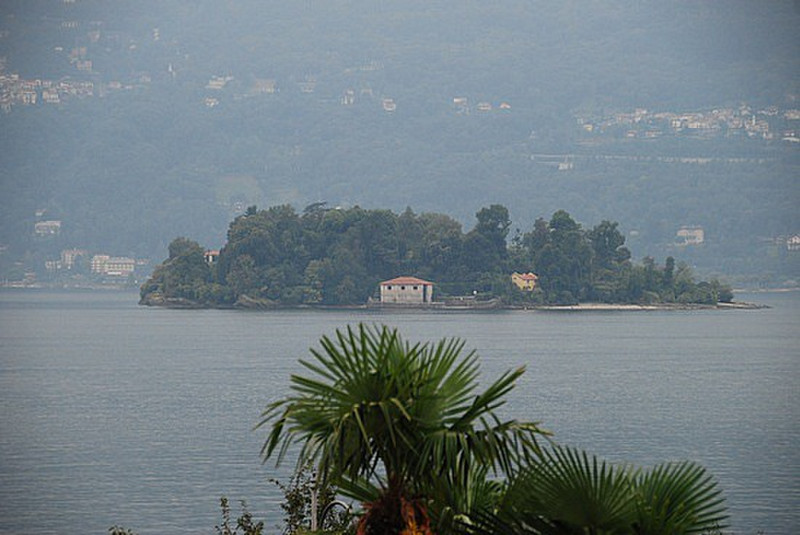 Island in Lago Maggiore