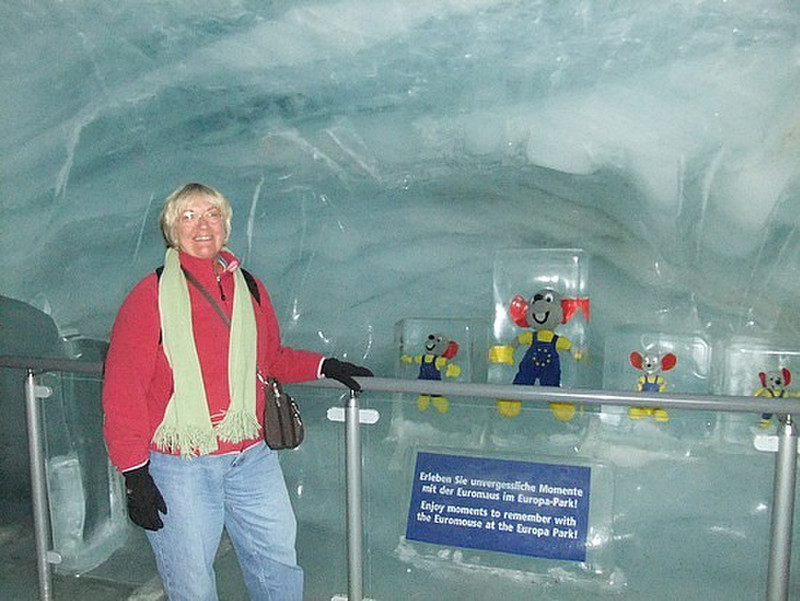 Stacy in the ice palace