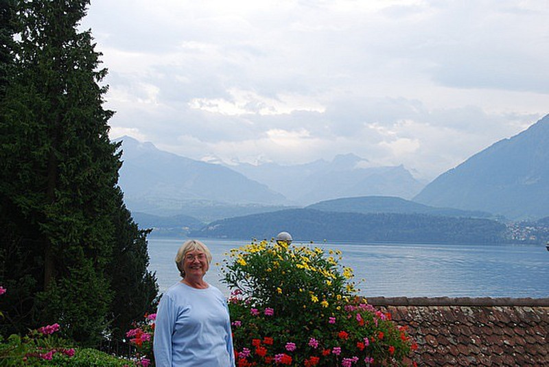 Stacy at Oberhofen castle