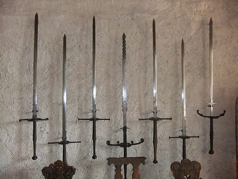 Swords at Thun Castle