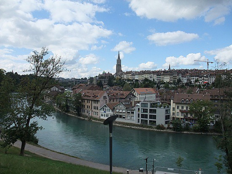 Bern and the river Aare