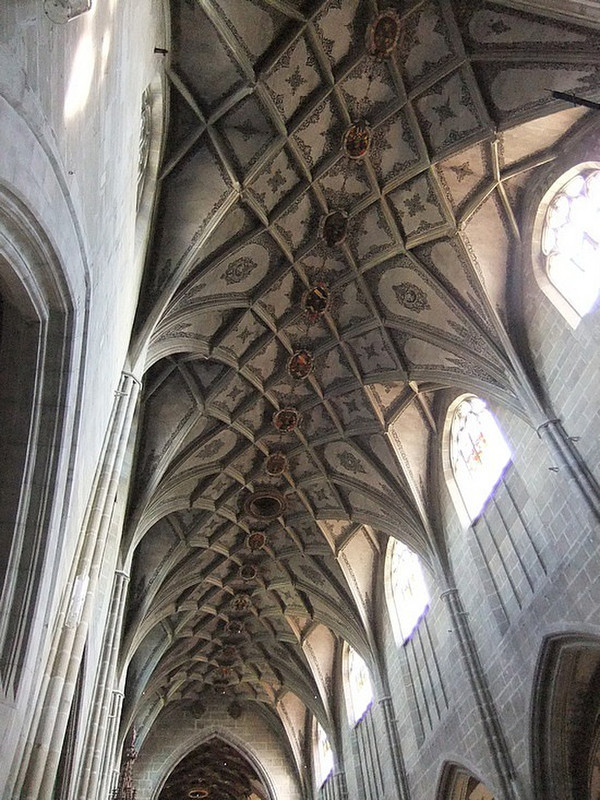 Ceiling in the church