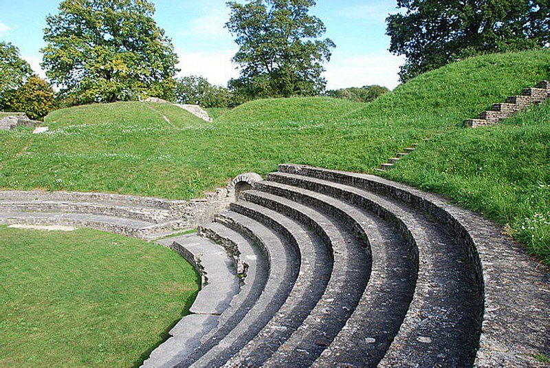 Another smaller amphitheater in Avenches