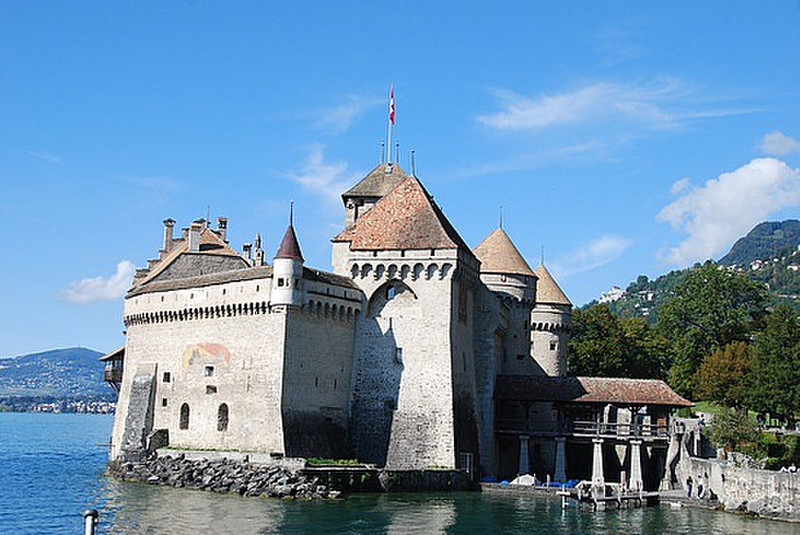 Chillon Castle from the boat
