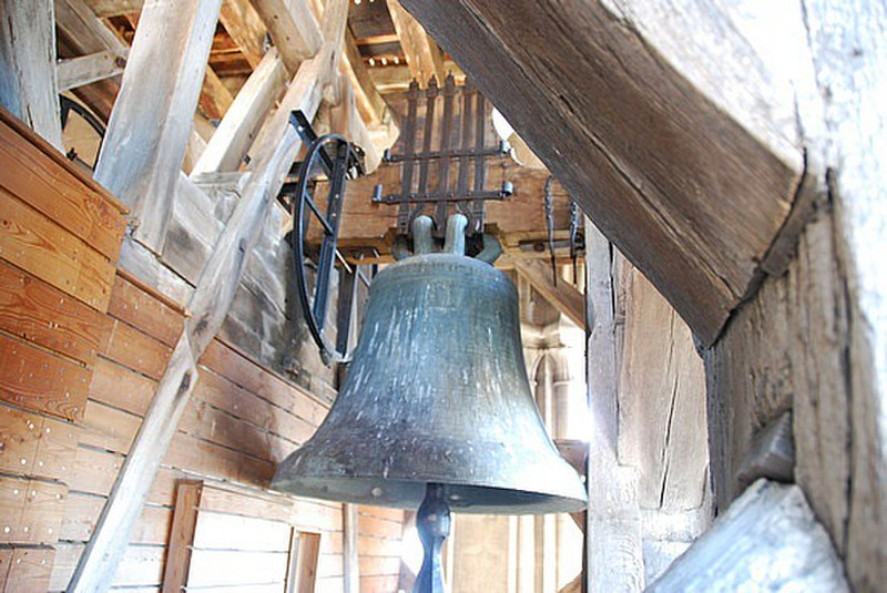 This bell is eight feet tall!
