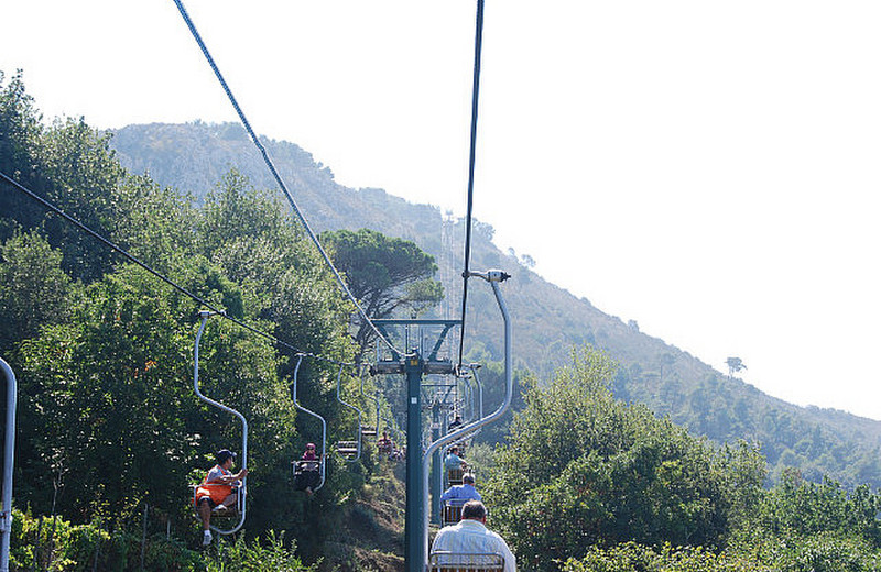 the chairlift