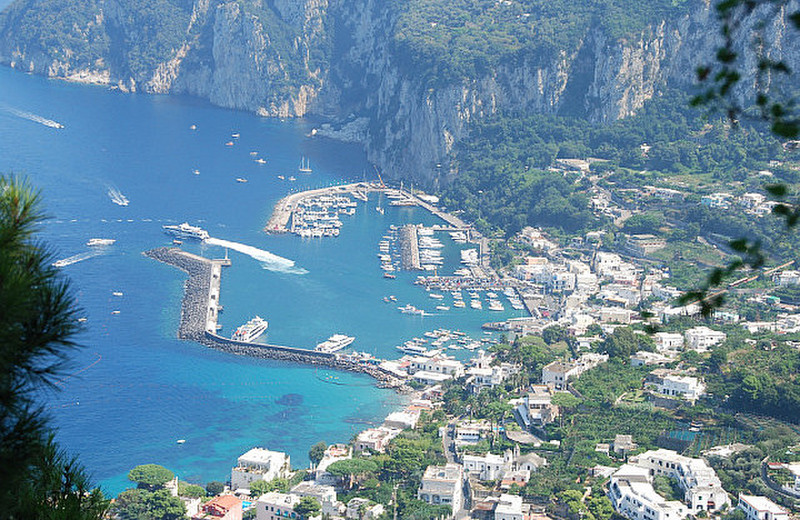 Capri from the top