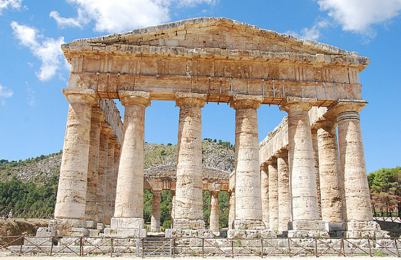 The temple in Segesta