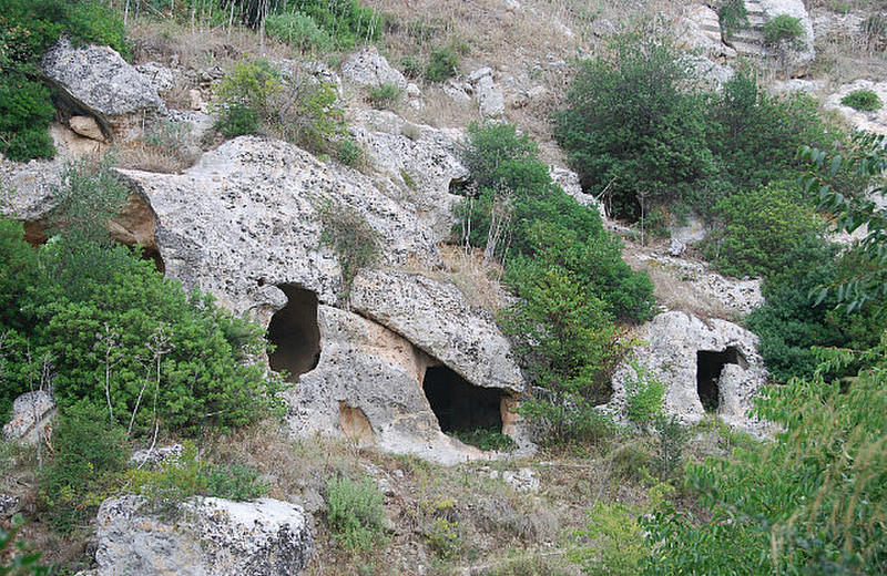 Caves in Massafra.