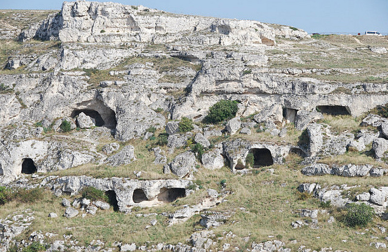 More caves in Matera