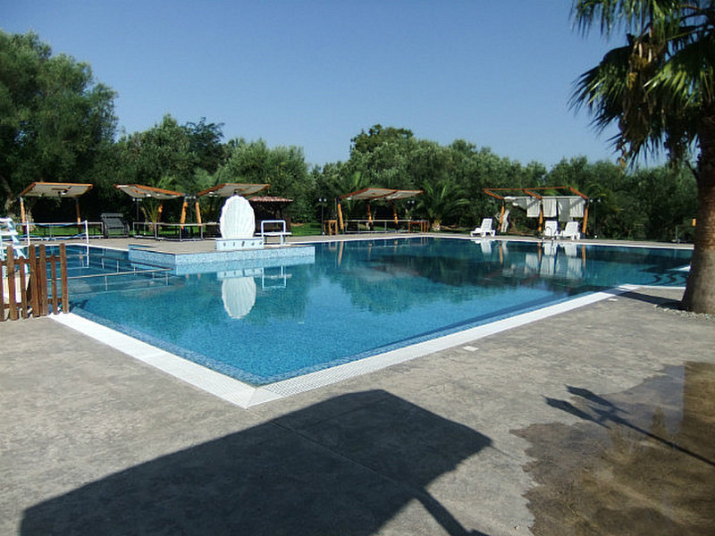 The pool in Borgia