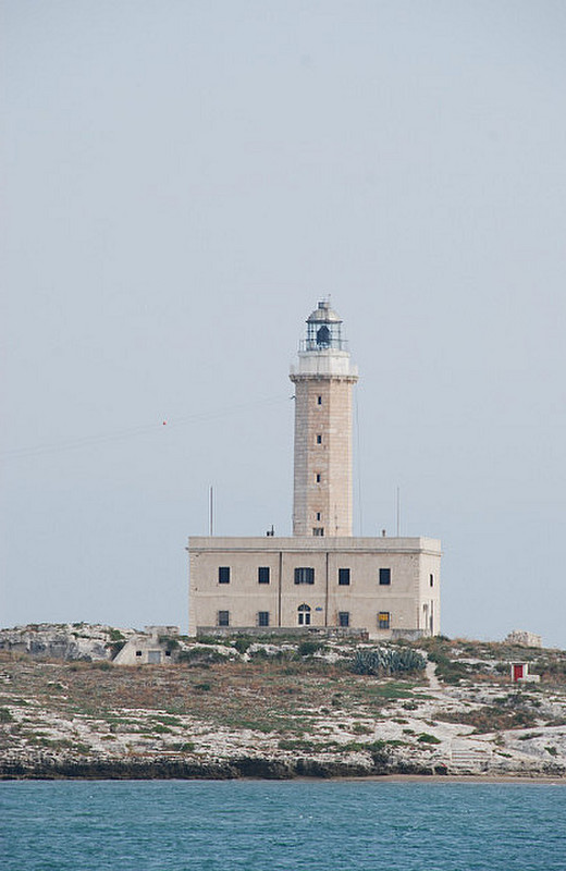 The lighthouse in Vieste.