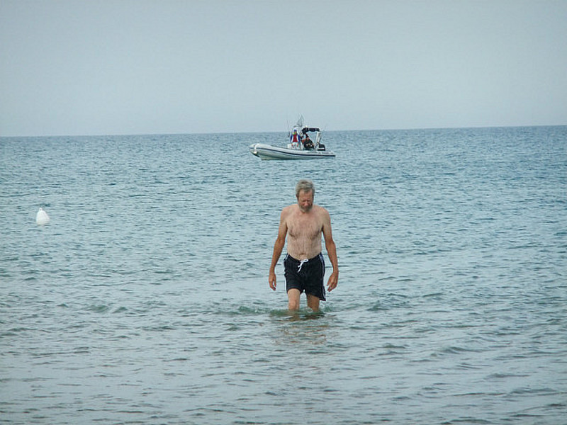 Me in the Mediterranean Sea
