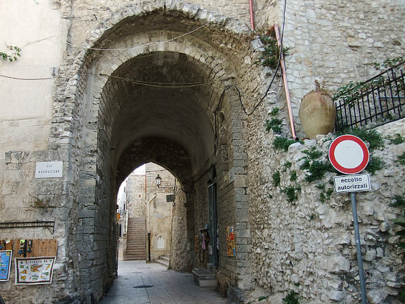 A portal into old town