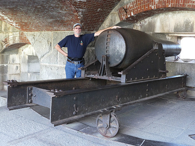 Big gun at  Fort Knox