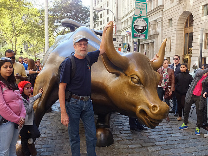 Me and the bull.