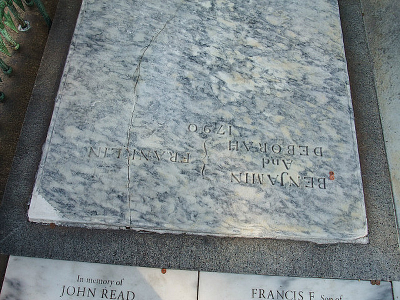 Ben Franklin&#39;s grave