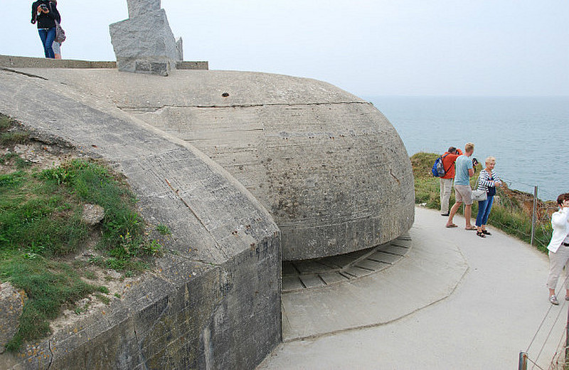 observation bunker on the point