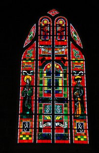 Window in St. Leonard church