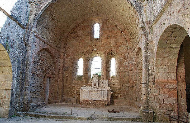 Inside the church 