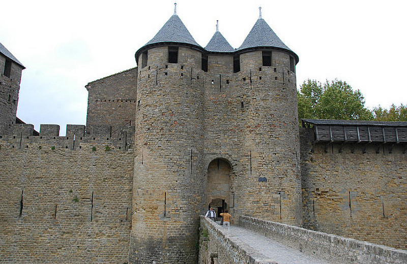 The castle at Carcassone