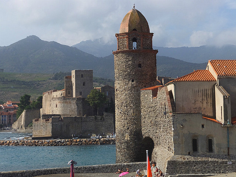 The old tower in Collioure