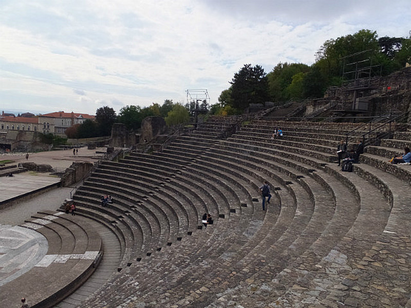 The large Theatre, seats 10,000